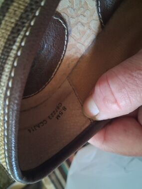 boc Brown and Tan Slip-On Mule